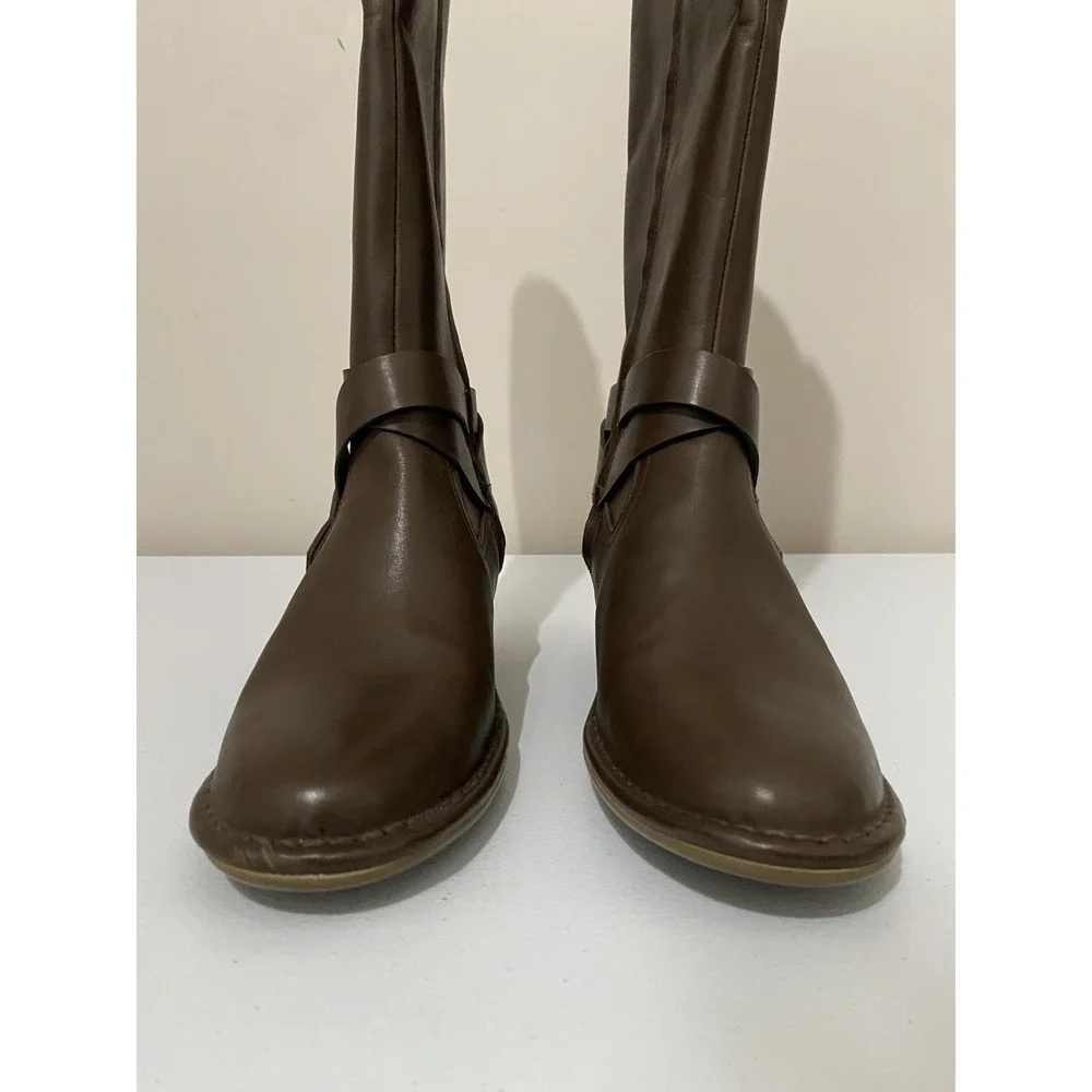 UGG Bandera Brown Leather Tall Knee High Riding Boots 1106738‎ Womens 10